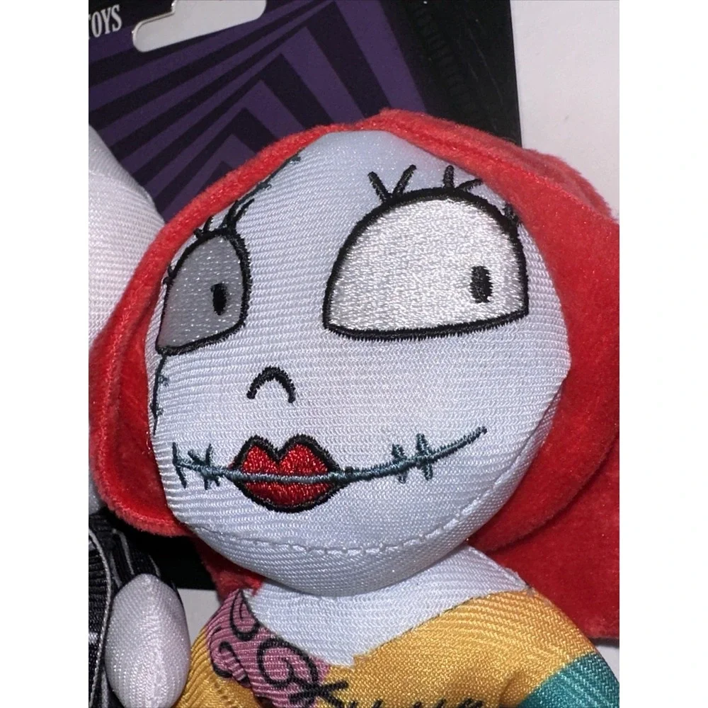 Disney‎ Nightmare Before Christmas Jack & Sally Catnip Plush Cat Toys 2-Pack NEW